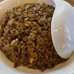 ラーメン井出 - ミニ黒チャーハン