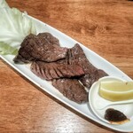 地のもんや まるみ - 和牛ハツ焼（塩）