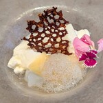 創作四川料理 廣明 - 杏仁豆腐 白桃