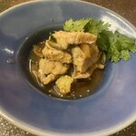 旅人シェフのタイ食堂 KHAO - 焼き鱧と焼きナスとセロリのサラダ