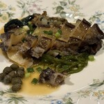 車屋 別館 - 活鮑のステーキ