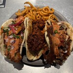 ブルー エントランス キッチン - 