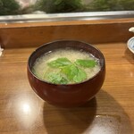 菊岡寿司 - これが美味かった、、味噌汁