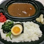 ウエノタカハシ - 家系カレー弁当（大盛）500円