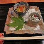Ryouriyagekkou - ランチ　ひつまぶしコース　前菜