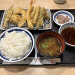 日本橋からり - 料理写真:贅沢天ぷら定食