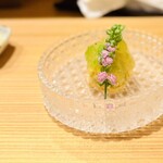 らんまる - 毛蟹とえんどうのジュレ