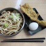 そばうどん 立ち喰い雑賀屋 本店 - 冷たい豚天ぷらうどん
