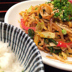 旨辣中華 Buddha - 2014/09　四川風焼きそば（中華粥つき）