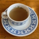 鳩家 - ランチのスープ
