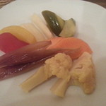 クアドリフォーリオ - ２０１４・７月　自家製ピクルス