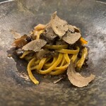 カーサ・デル・チーボ - ⑦タヤリン 青森県産馬肉、アキレス腱、ミスジ、背脂のラグー サマートリュフ