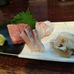 囲坊主 - ​刺盛（まぐろ、シマアジ、真鯛、つぶ貝）