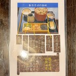 中国山地蕎麦工房 ふなつ - 割子そばのたべ方