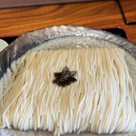 食煅 もみじ - 麺大盛 この麺線を整える技術って よほどのプロ