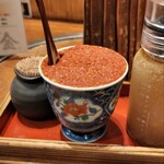 肉のやま金 - からし味噌