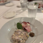 神楽坂 ル コキヤージュ - イベリコ豚とパンタード、フォアグラのテリーヌ(コース＋600円)