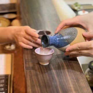 【温度で変わる味の魔法「お燗遊び」】