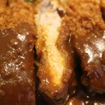 レストラン・コーポ - ロースカツ(断面)