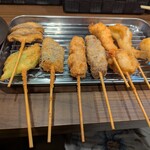 串揚酒場 想 - 串カツ１０本盛り合わせ！