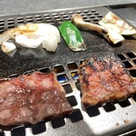 純和牛焼肉 無限亭。 - 