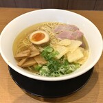 朝ラーメン 浜堂六九 - ◉ いりこそば (朝メニュー) ¥690-