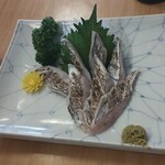 登戸の滝 - 太刀魚炙り刺し