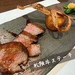 寿し肴和志 - 松阪牛A5✨ジューシーで柔らか(=^x^=)