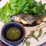 MOT - 2025.6 Sweet Fish Thai Herbs Chili（焼き鮎のハーブサラダ）