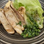 鮨 しら河 - イカ焼き　マヨネーズが嬉しい