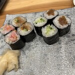 鮨 しら河 - つまみな巻き物