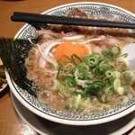 丸源ラーメン - つい食べたくなるラーメン(^^)肉そば(^^)旨し❗️