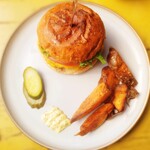 BORDERTOWN - 常陸牛チーズバーガー（1,400円）