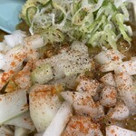 麺処 盛盛 - ズーム　汁なしカレーそば