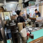 麺処 盛盛 - 朝の店内光景