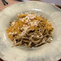 新富町 丸安 - カラスミそば