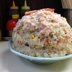 暁 - 2014年9月16日　デコレーション炒飯で49歳を祝った。