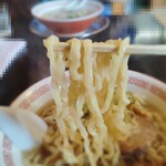 煮干中華 あさり - あさにぼしは手もみ太麺です