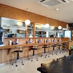 煮干中華 あさり - 店内