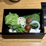 瓢斗 - 季節の野菜盛り合わせ