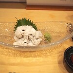 寿し小松 - ハモ落とし