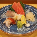 寿し小松 - お造り盛り合わせ