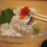 寿し小松 - ハモ落とし