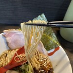 燵家製麺 - パツパツ細麺