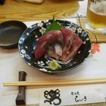 居酒屋 らくがき - 鰹の刺身