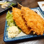 まいもんや かっぱ - 2025年７月　デカいアジフライ