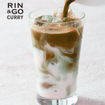 RIN&GOカレー - アイスほうじ茶ラテ＆ソイラテ