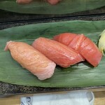仙令鮨 - おかわりの鮪3貫セット