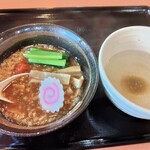 幸楽苑 - スープ割投入