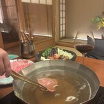 北新地しゃぶしゃぶすき焼き きらく - 